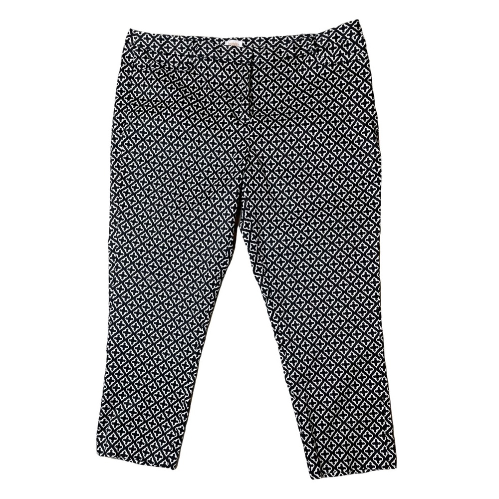 Laundry by Shelli Segal | Women’s Black & White‎ Pants - 14 $89